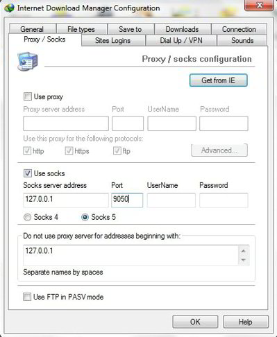 ChrisPC Free Anonymous Proxy for greater security and privacy with Internet Download Manager