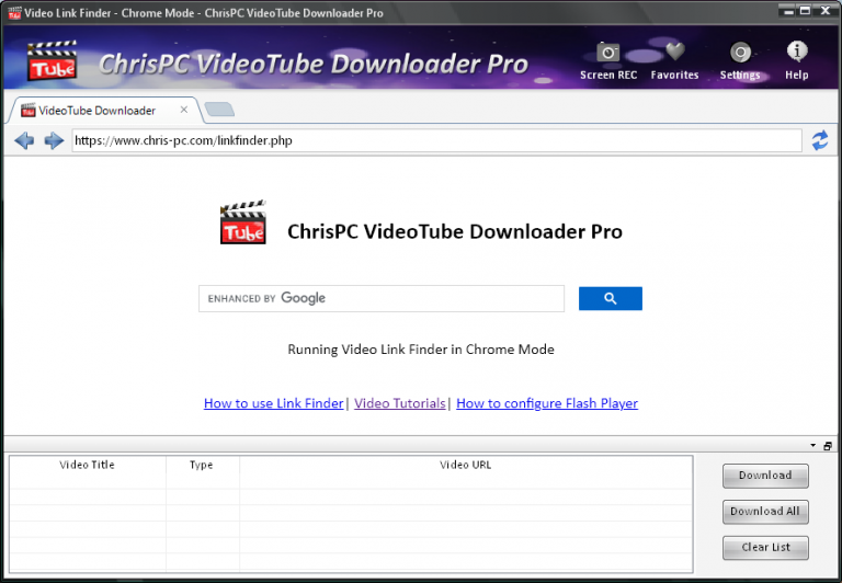 How to detect and download a video using Link Finder Engine from ...